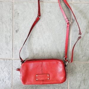 Red Leather Purse